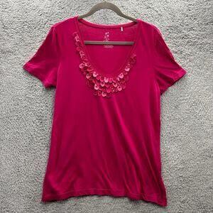 Tommy Bahama Women's Large Relax T-Shirt Comfort‎ Weekend Travel Vacation